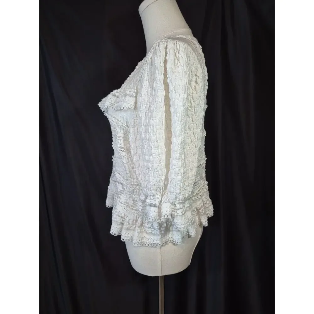 Anthropologie puff sleeve